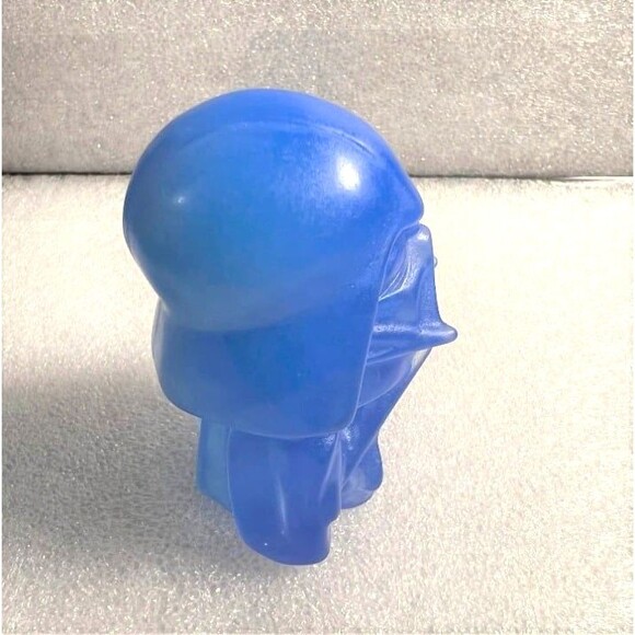 Blue Opalite Darth Vader Carving - Picture 2 of 7